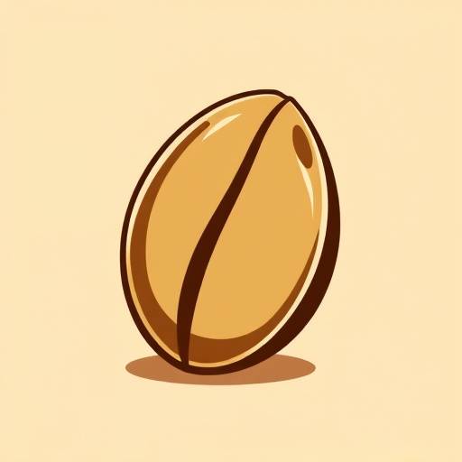 Podcast cover art for 'The Daily Grind' - a productivity podcast. The image features a stylized coffee bean with a cog in the center.