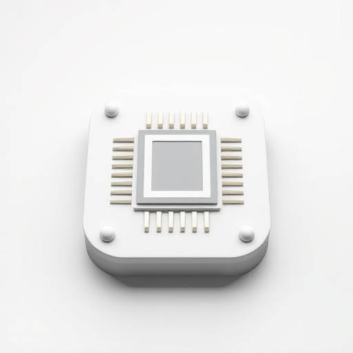 Technology category icon: A computer chip.
